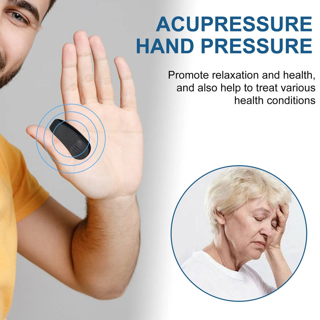 Tiger Point Massage Clip relieves anxiety, boosts circulation, lowers blood sugar, and reduces fatigue.