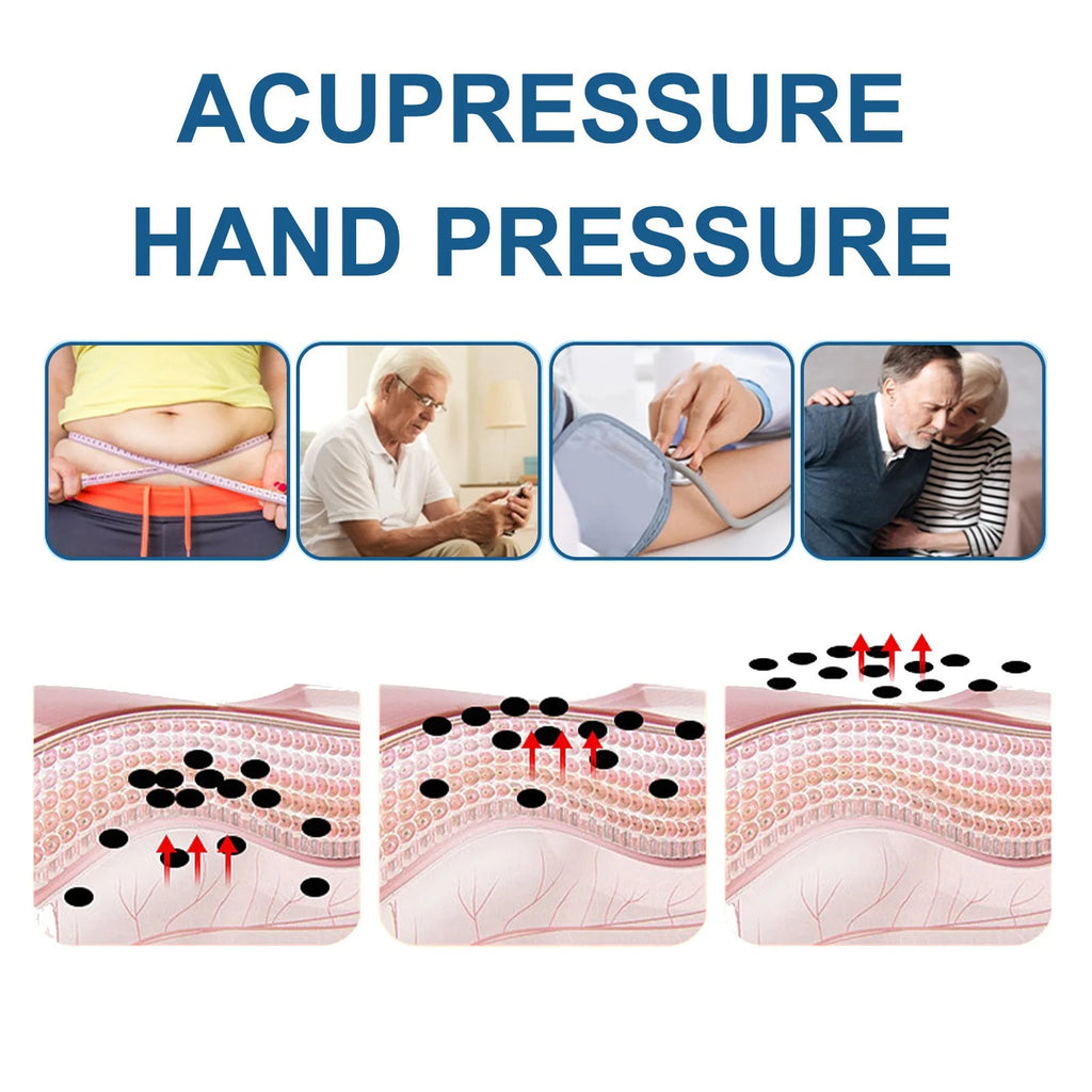 Tiger Point Massage Clip relieves anxiety, boosts circulation, lowers blood sugar, and reduces fatigue.